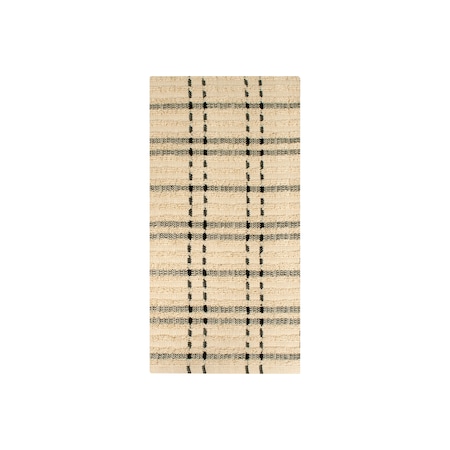 Ritz Royale Check Kitchen Towel 100% Cotton Terry Black/Latte, PK12 13099